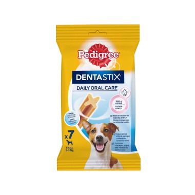 PEDIGREE DENTASTIX 110gr ΓΙΑ ΜΙΚΡΑ ΣΚΥΛΙΑ (5-10kg) 7ΤΕΜ