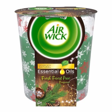 AIR WICK CANDLE FRESH FOREST XMAS 105gr