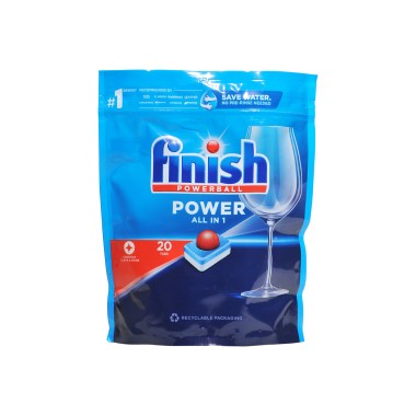FINISH ΤΑΜΠΛΕΤΕΣ 20 POWERBALL ALL IN 1