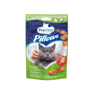 PREVITAL ΣΝΑΚ ΓΙΑ ΓΑΤΕΣ CRISPY MIX ΚΟΤΟΠΟΥΛΟ ΚΑΙ ΝΤΟΜΑΤΑ 60gr
