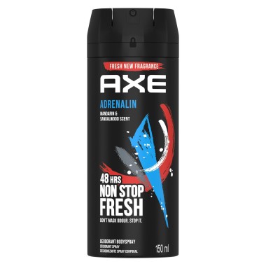 AXE BODY SPRAY 150ml ADRENALINE