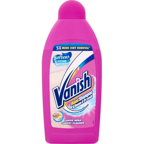 VANISH OXI ACTION CARPET CARE VACCUUM UP SHAMPOO 450ML