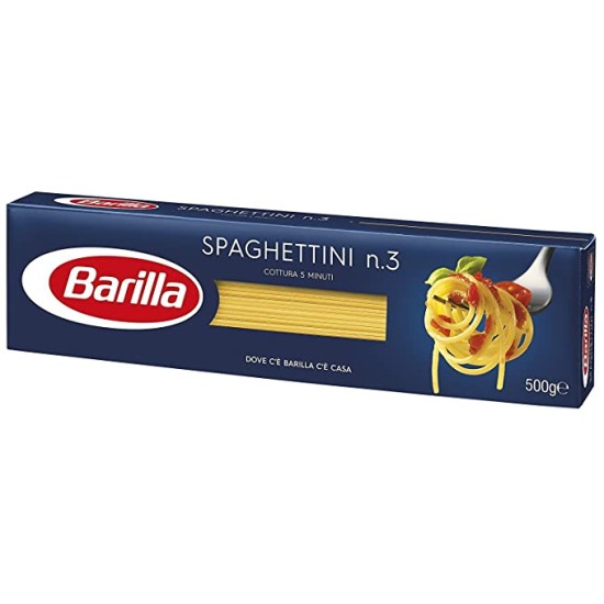 BARILLA SPAGHETTINI n.3 500gr