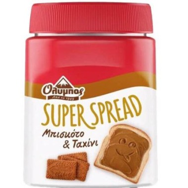 ΟΛΥΜΠΟΣ SUPERSPREAD ΜΠΙΣΚΟΤΟ&ΤΑΧΙΝΙ 350GR