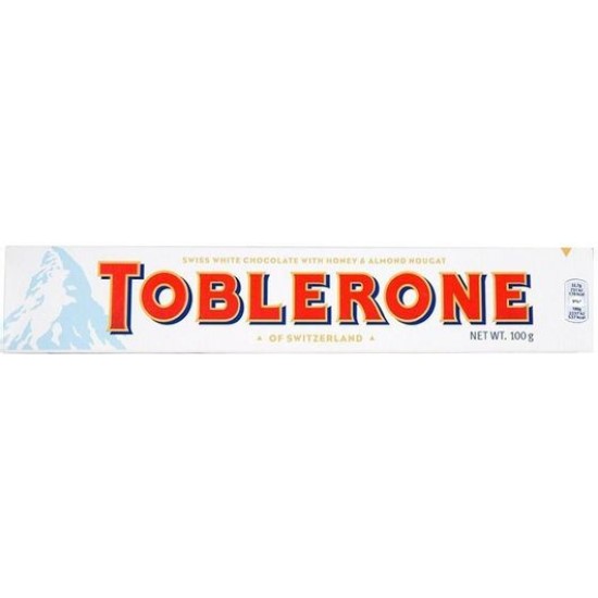 TOBLERONE ΣΟΚΟΛΑΤΑ ΛΕΥΚΗ 100GR