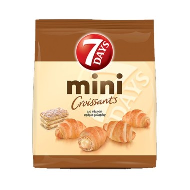 7DAYS MINI ΚΡΟΥΑΣΑΝΑΚΙΑ 185GR ΜΙΛΦΕΙΓ