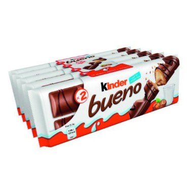 KINDER BUENO 44gr ΣΕ 5ΑΔΑ (ΠΩΛΕΙΤΑΙ ΞΕΧΩΡΙΣΤΑ)