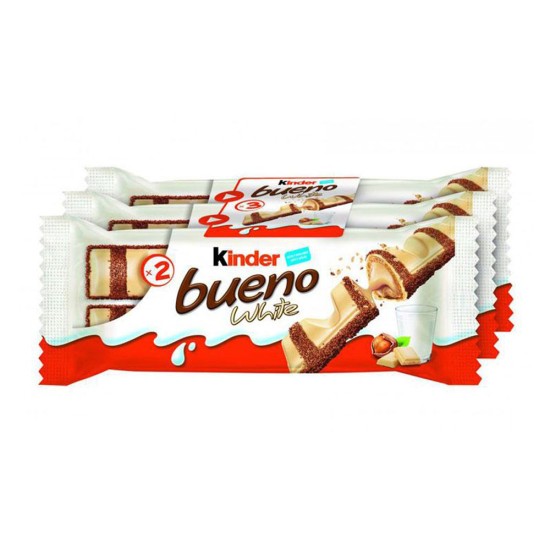 KINDER BUENO WHITE 39gr (ΣΕ 3ΑΔΑ)