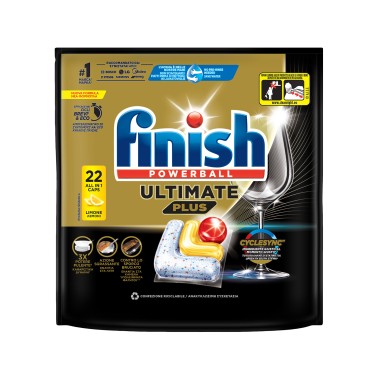 FINISH ΤΑΜΠΛΕΤΕΣ 22TEM ULTIMATE PLUS ALL IN 1 ΛΕΜΟΝΙ