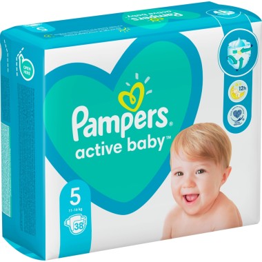PAMPERS ACTIVE BABY N.5 VP 38T