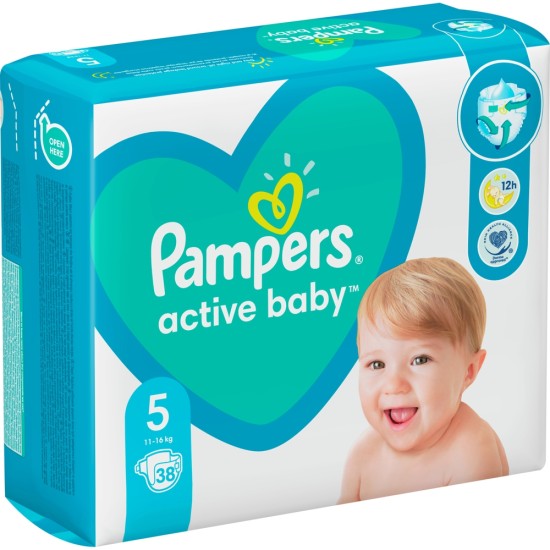 PAMPERS ACTIVE BABY N.5 VP 38T
