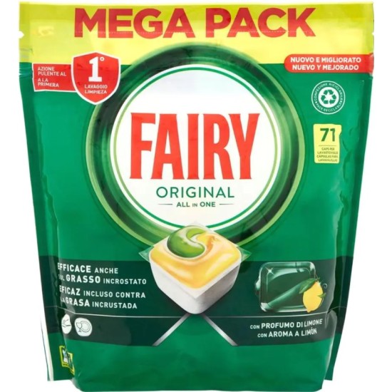 FAIRY TABS 71 ORIGINAL ALL IN ONE LEMON