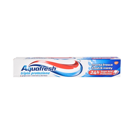 AQUAFRESH 75ml ΟΔΟΝΤΟΚΡΕΜΑ MENTA FRESCA (FRESH&MINTY)