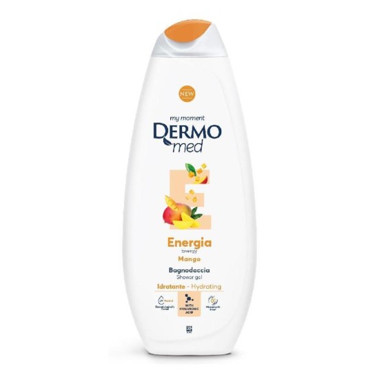 DERMOMED SHOWER GEL 650ml ENERGIA MANGO