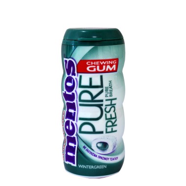 MENTOS ΤΖΙΧΛΕΣ PURE FRESH CURVY POCKET 28gr WINTERGREEN