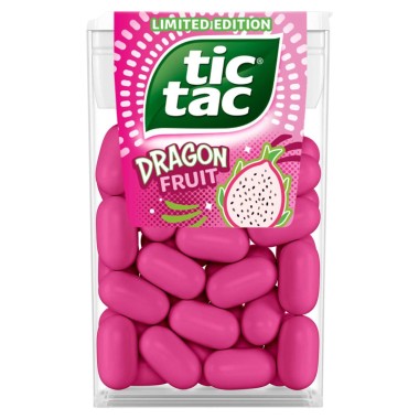 TIC TAC DRAGON FRUIT 18gr TIC TAC DRAGON FRUIT 18gr