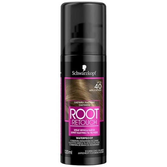 SYOSS ROOT RETOUCH ΒΑΦΗ SPRAY ΡΙΖΑΣ 120ML ΚΑΣΤΑΝΟ