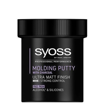 SYOSS ΠΥΛΟΣ ΜΑΛΛΙΩΝ 130ml MOLDING PASTE WITH CHARCOAL