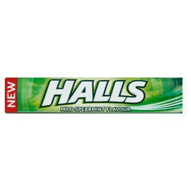 HALLS ΜΑΣΟΥΡΙ MILD SPEARMINT (20*33,5gr)