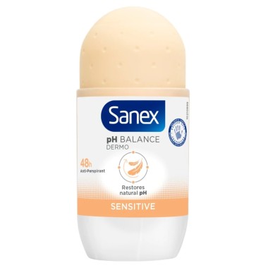 SANEX ROLL ON 50ml PH BALANCE SENSITIVE