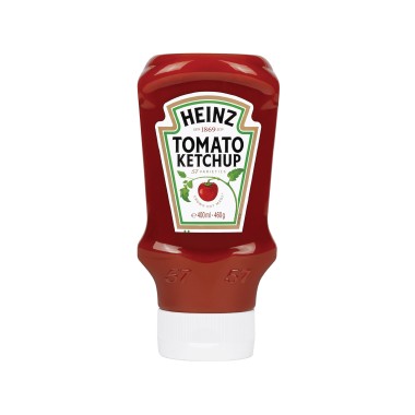 HEINZ KETCHUP CLASSIC 460GR TOP DOWN ΠΛΑΣΤΙΚΗ ΣΥΣΚΕΥΑΣΙΑ