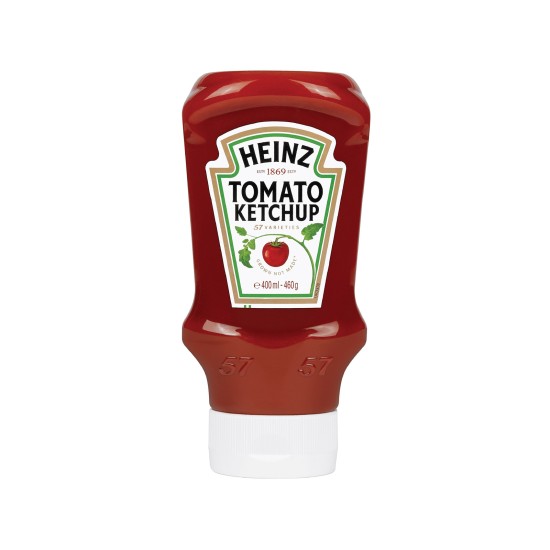 HEINZ KETCHUP CLASSIC 460GR TOP DOWN ΠΛΑΣΤΙΚΗ ΣΥΣΚΕΥΑΣΙΑ