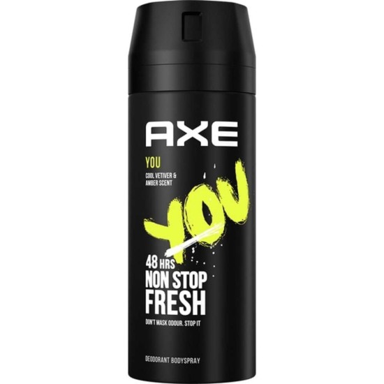 AXE BODY SPRAY 150ml YOU