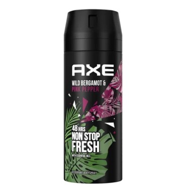 AXE BODY SPRAY 150ml WILD BERGAMOT