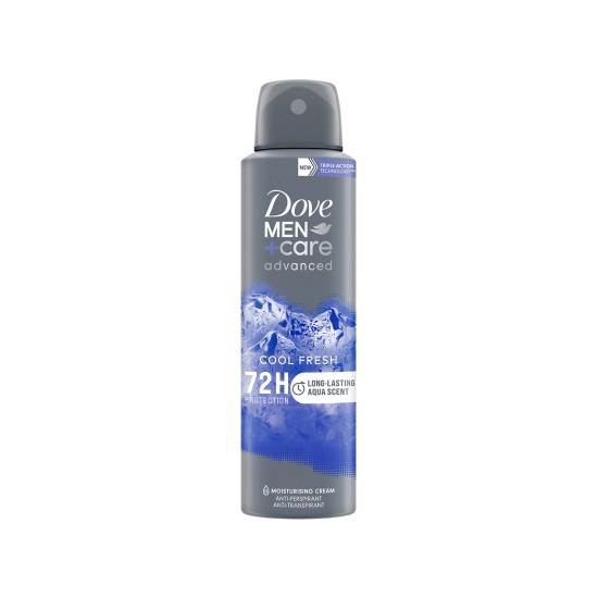 DOVE BODY SPRAY 150ml MEN CARE ADVANCED COOL FRESH