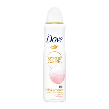 DOVE BODY SPRAY 150ml ADVANCE CARE CALMING BLOSSOM SMOOTHING
