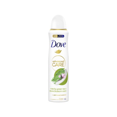DOVE BODY SPRAY 150ml ADVANCE CARE MATCHA GREEN TEA