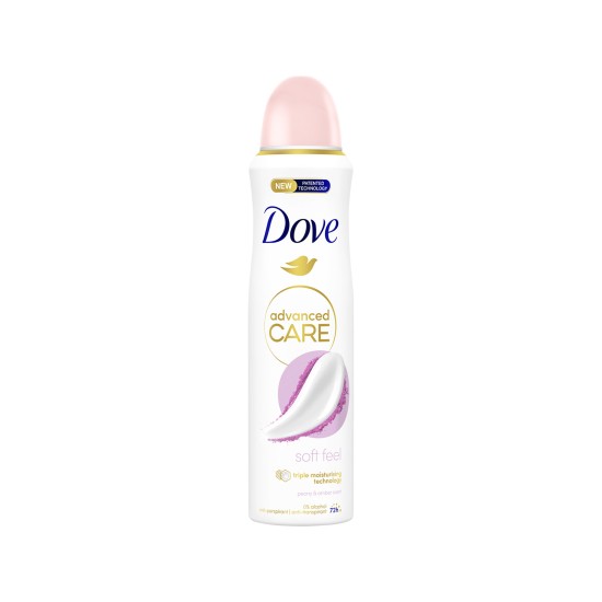 DOVE BODY SPRAY 150ml ADVANCE SOFT FEEL