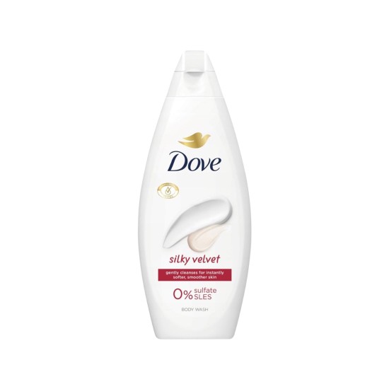 DOVE ΑΦΡΟΛΟΥΤΡΟ 720ml SILKY VELVET 0% SULFATE