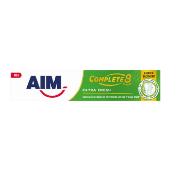 AIM ΟΔΟΝΤΟΚΡΕΜΑ 75ML COMPLETE 8 EXTRA FRESH