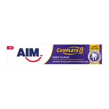 AIM ΟΔΟΝΤΟΚΡΕΜΑ 75ML COMPLETE 8 DEEP CLEAN