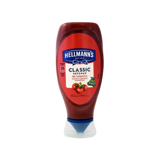 HELLMANN'S KETCHUP 486ML ΠΛΑΣΤΙΚΗ ΣΥΣΚΕΥΑΣΙΑ