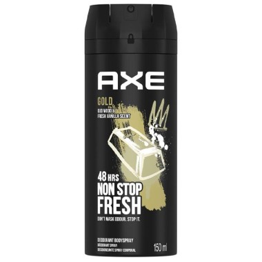 AXE BODY SPRAY 150ml GOLD