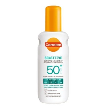 CARROTEN ΑΝΤΗΛIΑΚΟ ΓΑΛΑΚΤΩΜΑ SENSITIVE 50SPF SPRAY 200ML