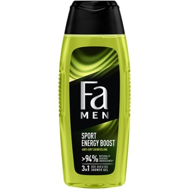 FA SHOWER GEL 400ML MEN SPORT ENERGY BOOST