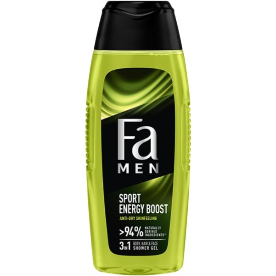 FA SHOWER GEL 400ML MEN SPORT ENERGY BOOST