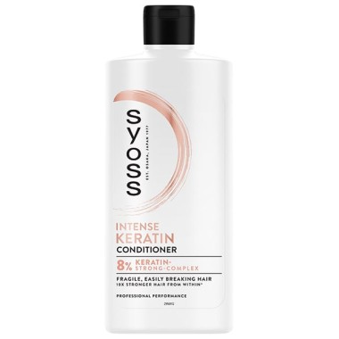 SYOSS CONDITIONER 440ML INTENSE KERATIN ΓΙΑ ΑΔΥΝΑΜΑ