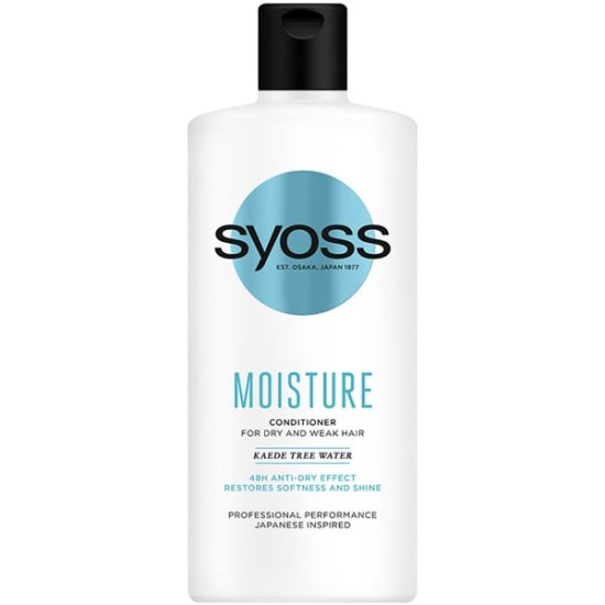 SYOSS CONDITIONER 440ML MOISTURE ΓΙΑ ΞΗΡΑ