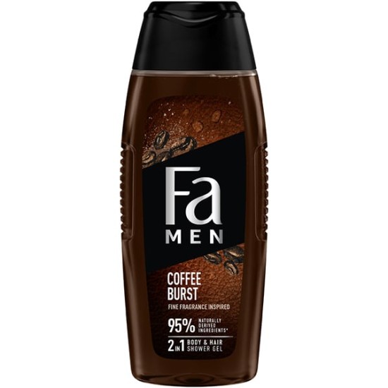 FA SHOWER GEL 400ML MEN COFFEE BURST