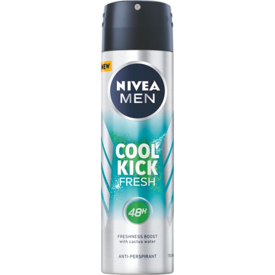 NIVEA BODY SPRAY MEN 150ml FRESH KICK