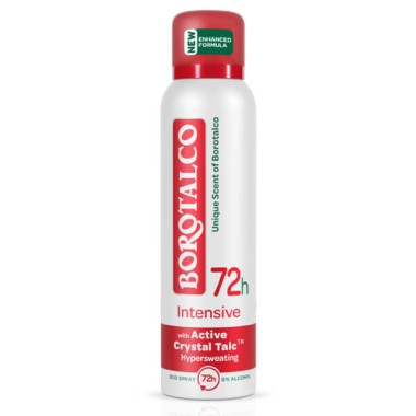 BOROTALCO BODY SPRAY 150ml INTENSIVE 72H