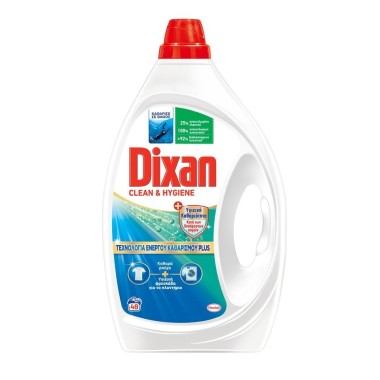 DIXAN ΥΓΡΟ ΠΛΥΝΤΗΡΙΟΥ 48μεζ. CLEAN&HYGIENE 2160ML