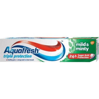 AQUAFRESH 75ml ΟΔΟΝΤΟΚΡΕΜΑ MENTHE DOUCE (MILD&MINTY)