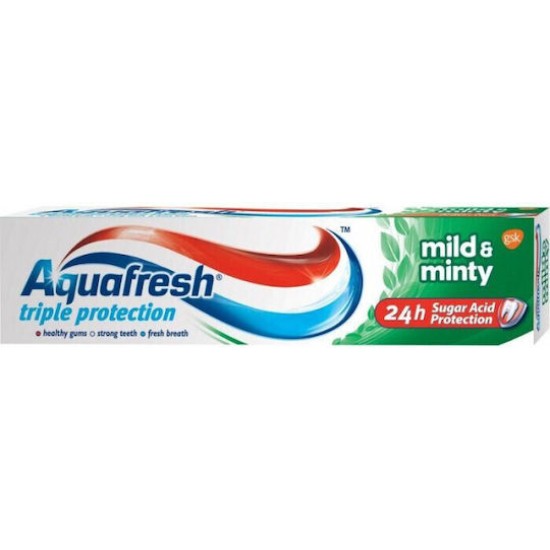 AQUAFRESH 75ml ΟΔΟΝΤΟΚΡΕΜΑ MENTHE DOUCE (MILD&MINTY)