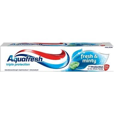 AQUAFRESH 75ml ΟΔΟΝΤΟΚΡΕΜΑ MENTHE FRAICHE (FRESH&MINTY)