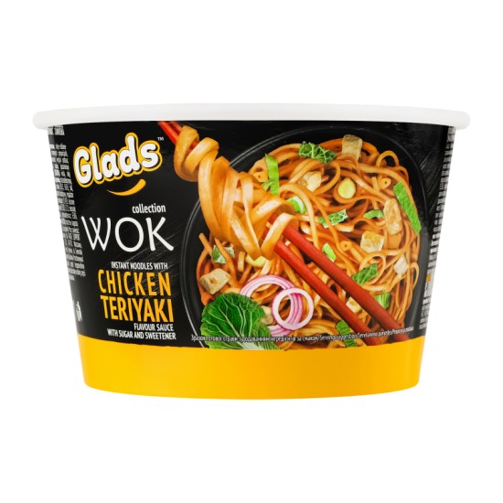 REEVA INSTANT NOODLES 95GR WOK CHICKEN TERIYAKI (ΣΕ ΜΠΩΛ ΣΕΡΒΙΡΙΣΜΑΤΟΣ)